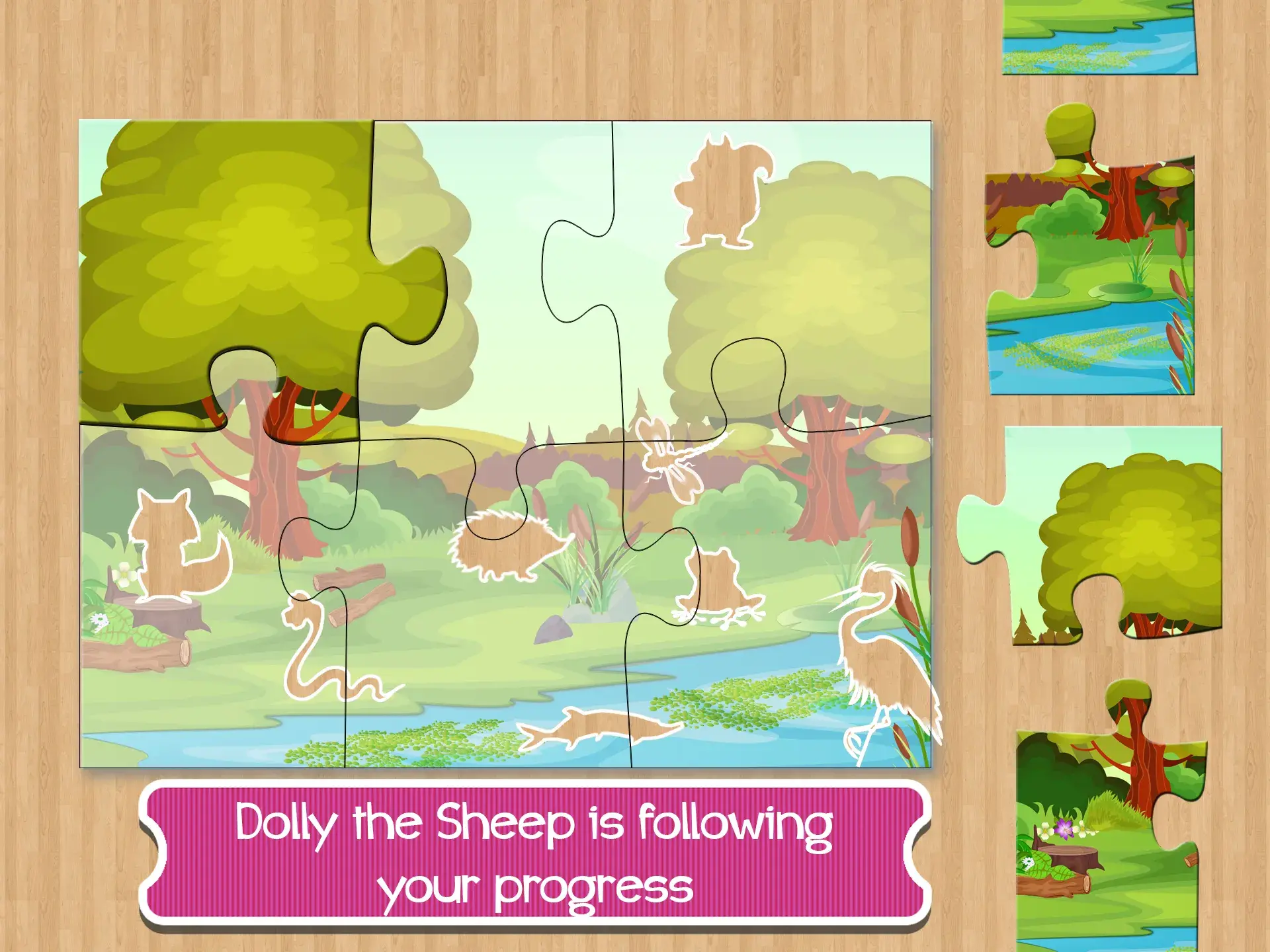 Fun puzzle with Dolly slide 1